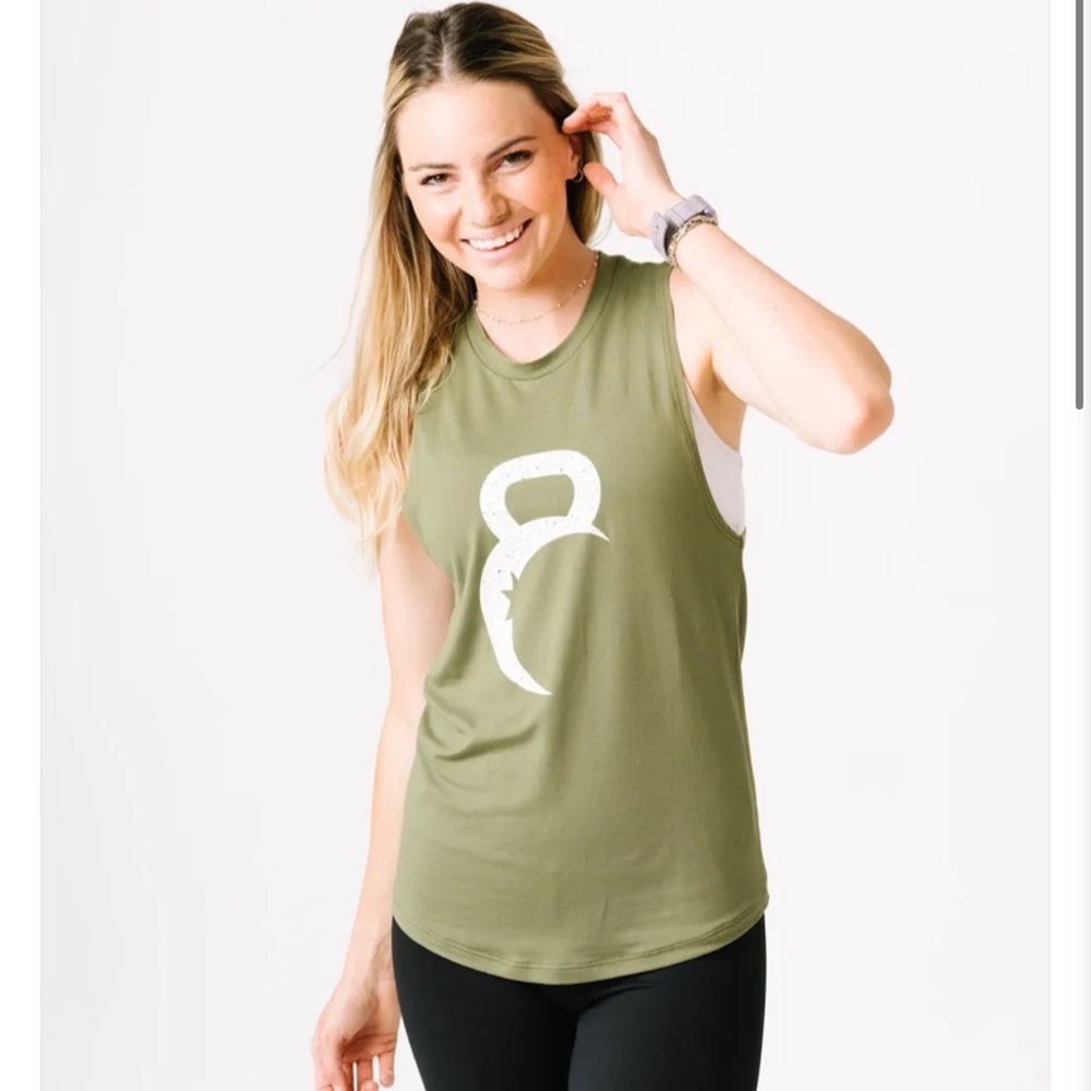 Zyia Olive Kettle Moon Tank